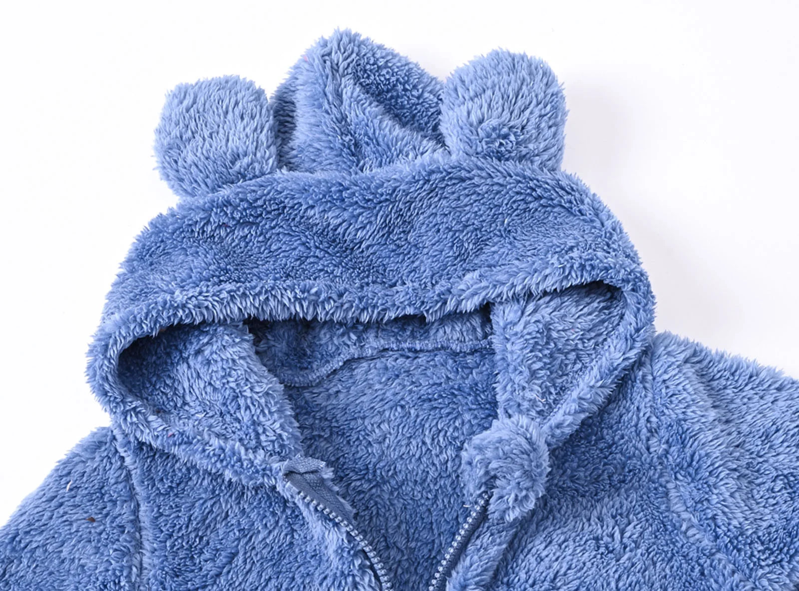 Baby Girls Boys Bear Warm Thick Snowsuit Hooded Coat Jumpsuit Warm Outwear for 18-24 Months