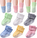 Baby Non Slip with Grips Socks Infants Toddlers Kids Boys Girls Thick Winter Warm Cotton Gifts Socks
