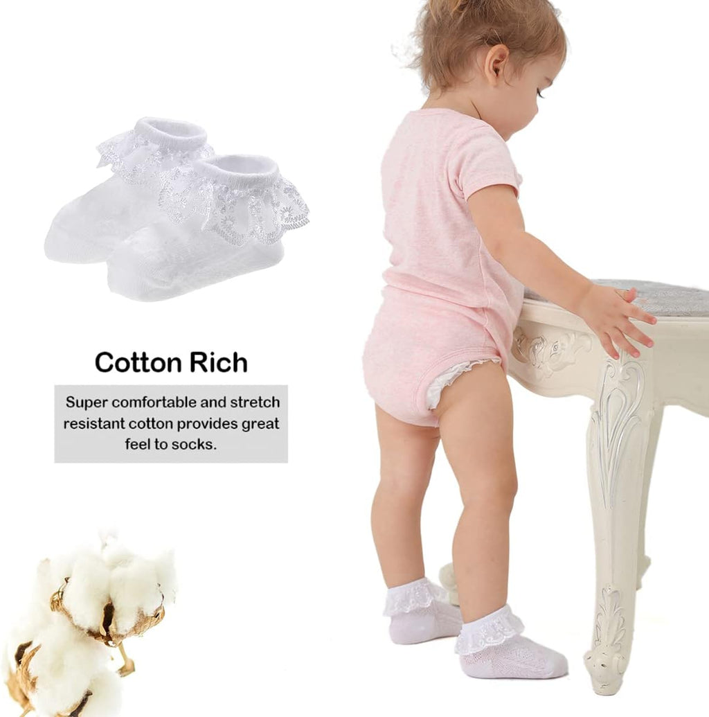 Baby Lace Socks 3 Pack