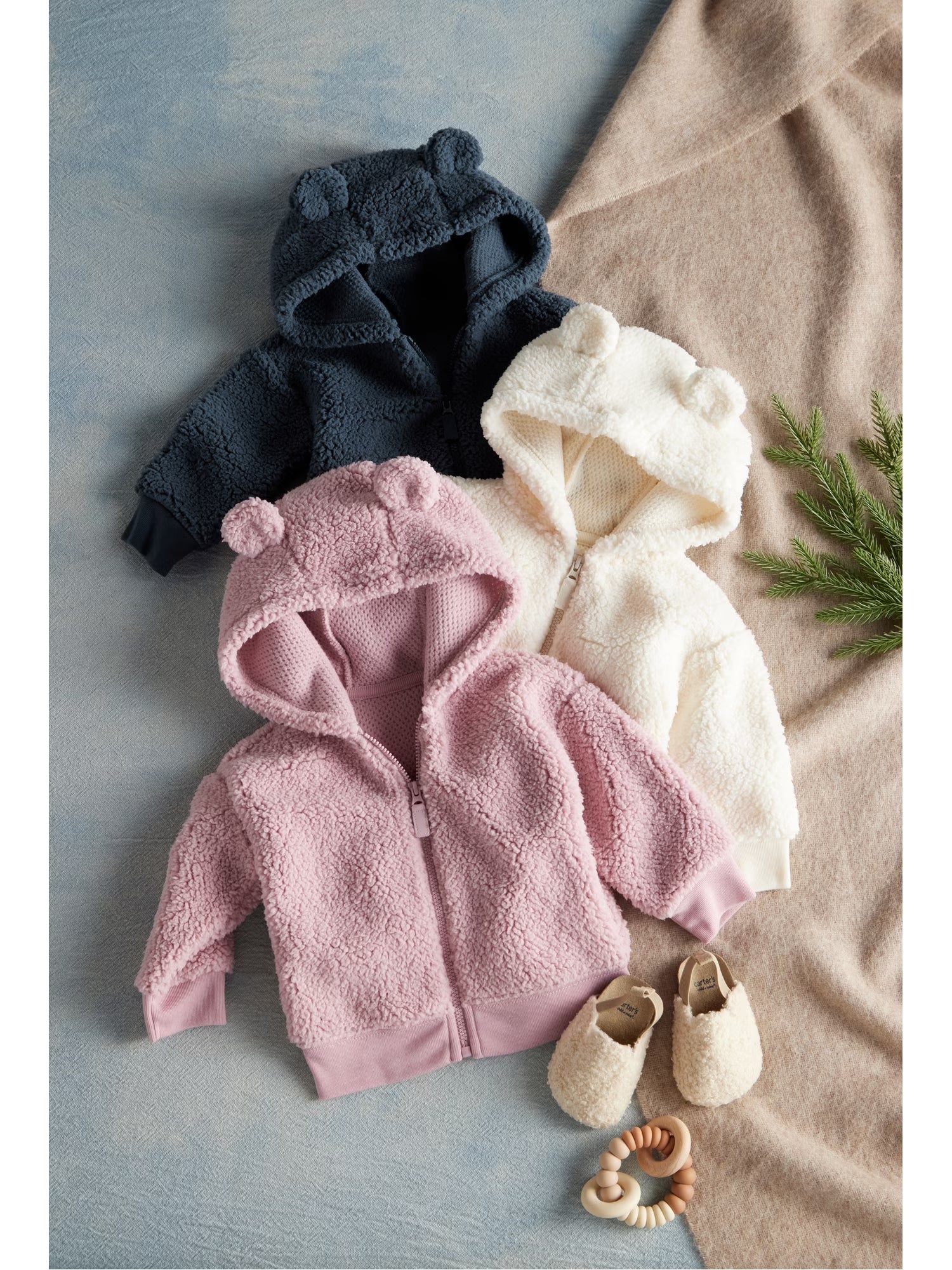 Baby Fleece Cardigan, Sizes Newborn-24 Months