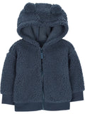 Baby Fleece Cardigan, Sizes Newborn-24 Months