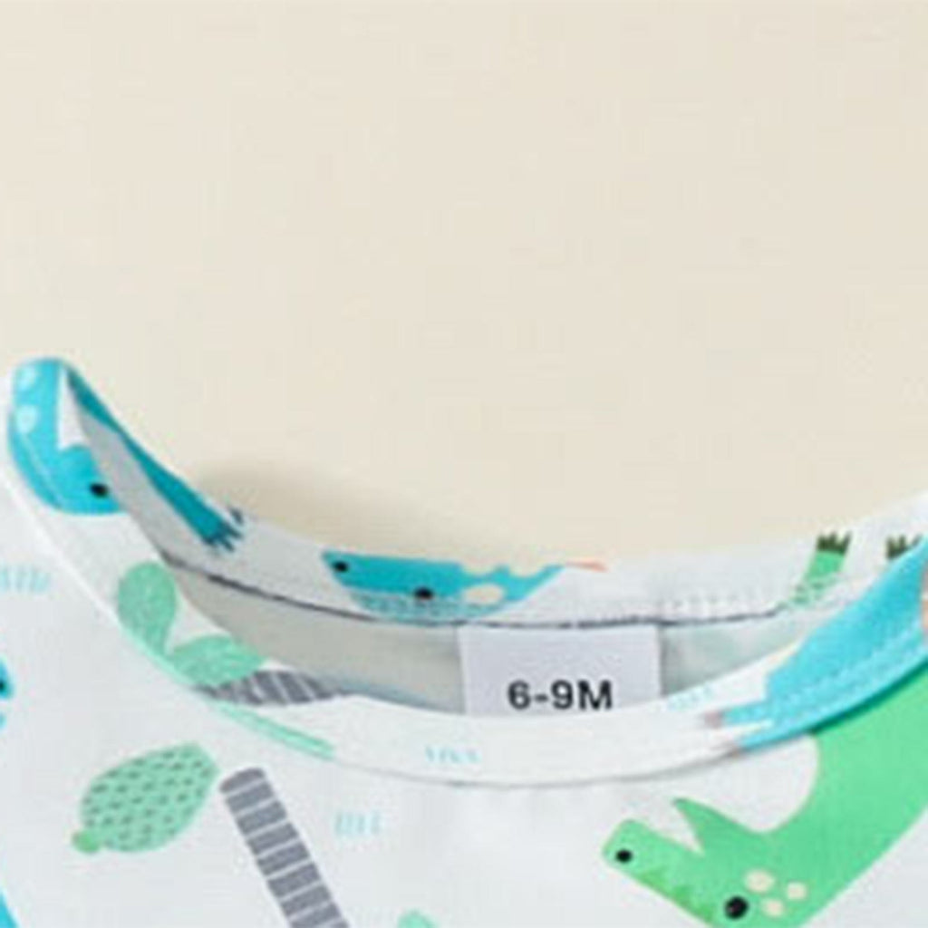 2-3 Years Spring Baby Boy Clothes Baby Clothes Toddler Kid Boy Clothes Colorblock Letter Graphic Tee Pants 2PC Summer Outfit Set Green