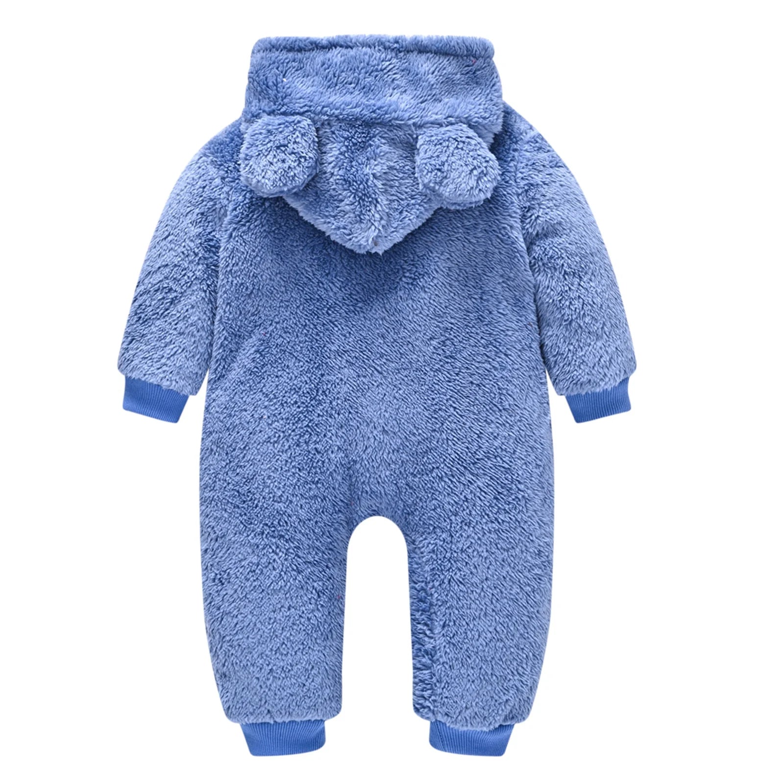 Baby Girls Boys Bear Warm Thick Snowsuit Hooded Coat Jumpsuit Warm Outwear for 18-24 Months