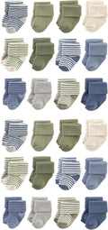 Unisex Baby Cotton Rich Baby Terry Socks 24-Pack