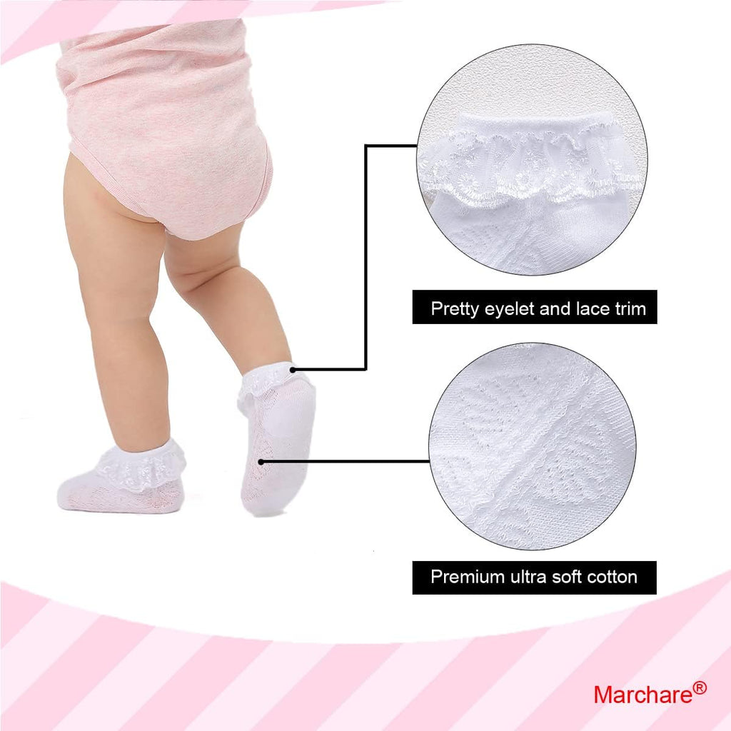 Baby Lace Socks 3 Pack