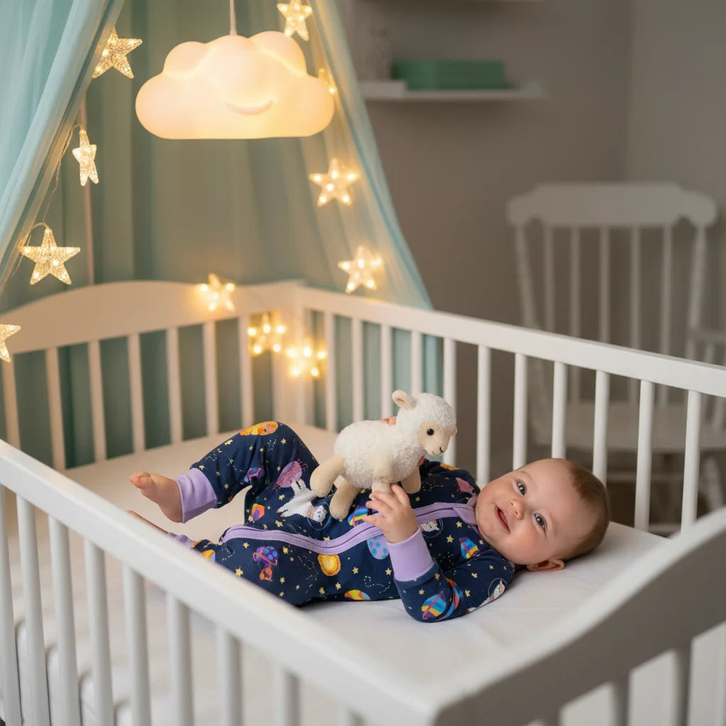 Pijamas De Bebé De Viscosa De Bambú, Ajustados, Sin Pies, Con Zíper, Para Dormir Y Jugar, Para Recién Nacida, Paquete De 2, De 3 a 6 Meses.