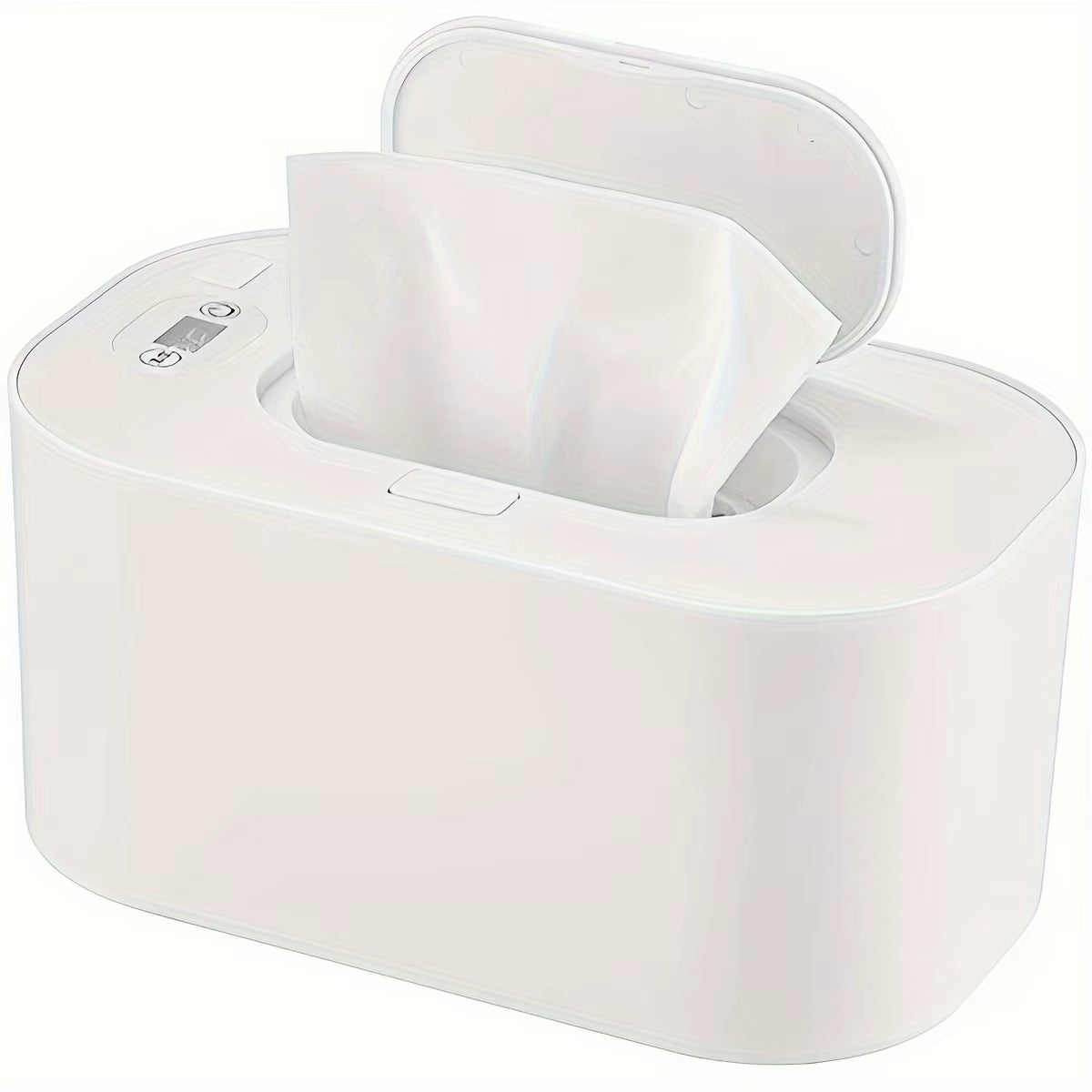 Baby Wipe Warmer with Digital Display Large Capacity Baby Wet Wipes Warmer Dispenser USB Powered, Adjustable Temperature Heating