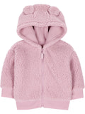 Baby Fleece Cardigan, Sizes Newborn-24 Months