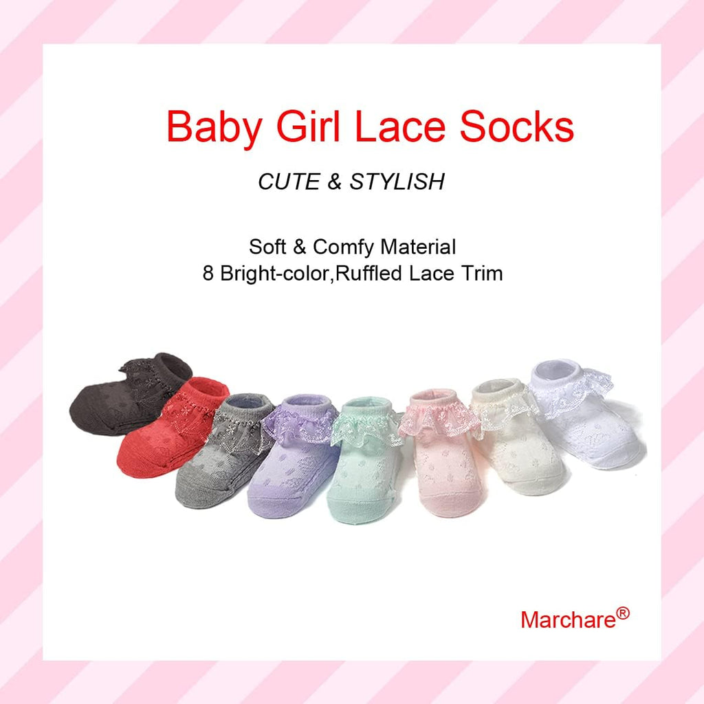 Baby Lace Socks 3 Pack