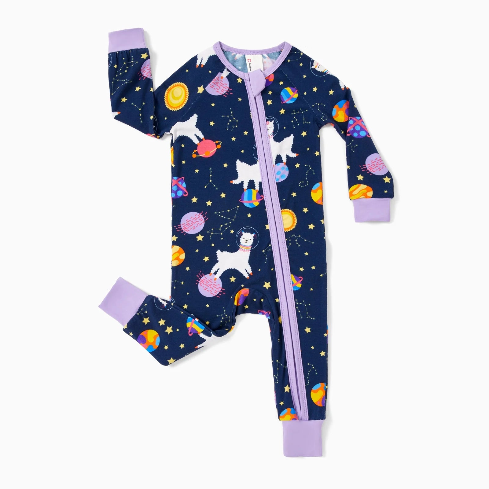 Pijamas De Bebé De Viscosa De Bambú, Ajustados, Sin Pies, Con Zíper, Para Dormir Y Jugar, Para Recién Nacida, Paquete De 2, De 3 a 6 Meses.